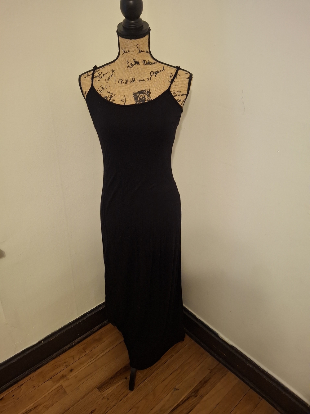 Forever 21 Black Maxi Slip Dress
